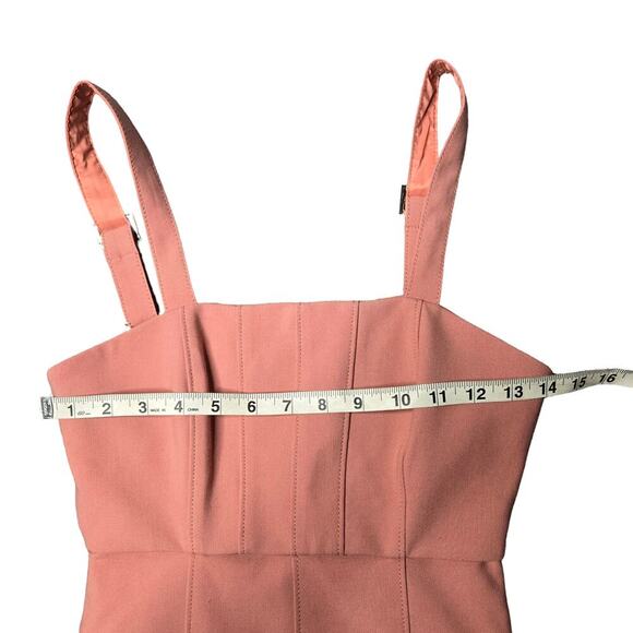 Cinq a Sept Dakota Midi Dress in Rosewood Size 0 - Picture 3 of 9